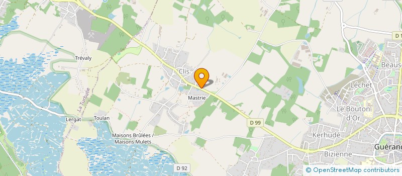 localisation de l'entreprise MONSIEUR CHRISTOPHE NICOL à GUERANDE