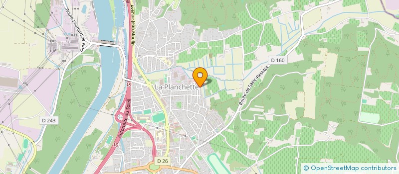 localisation de l'entreprise MONSIEUR CHRISTOPHE NICOLAS à BOLLENE