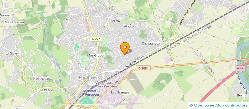 localisation de l'entreprise MONSIEUR CHRISTOPHE NICOLIAN à MEXIMIEUX