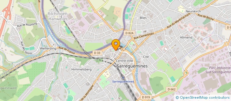 localisation de l'entreprise MONSIEUR CHRISTOPHE NIEDERLANDER  SARREGUEMINES