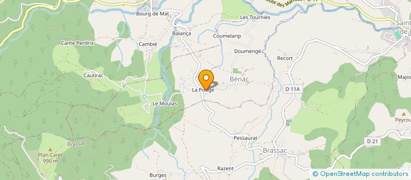 localisation de l'entreprise MONSIEUR CHRISTOPHE NISSERON à BENAC