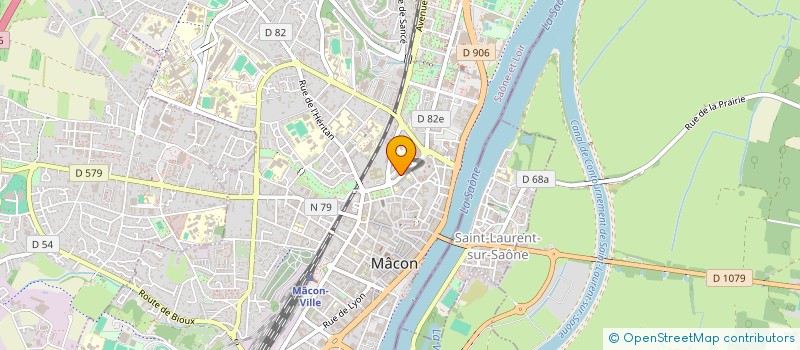 localisation de l'entreprise MONSIEUR CHRISTOPHE NIVOT  MACON