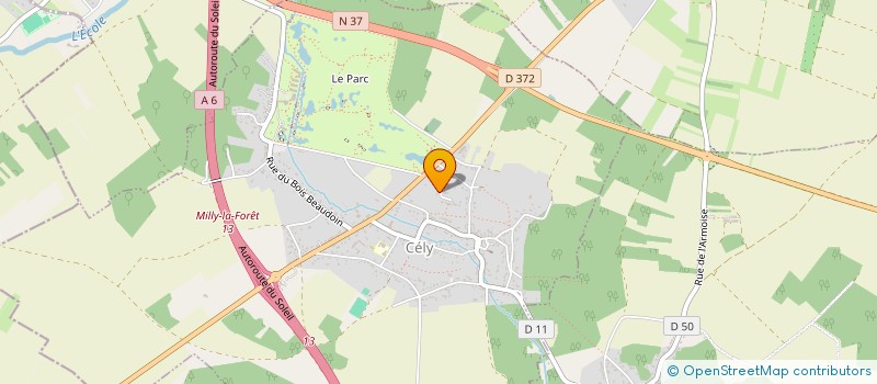 localisation de l'entreprise MONSIEUR CHRISTOPHE NOBLOT  CELY