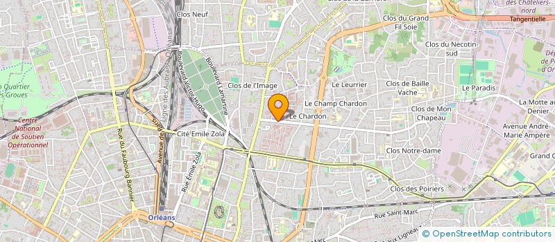 localisation de l'entreprise MONSIEUR CHRISTOPHE NOEL à ORLEANS