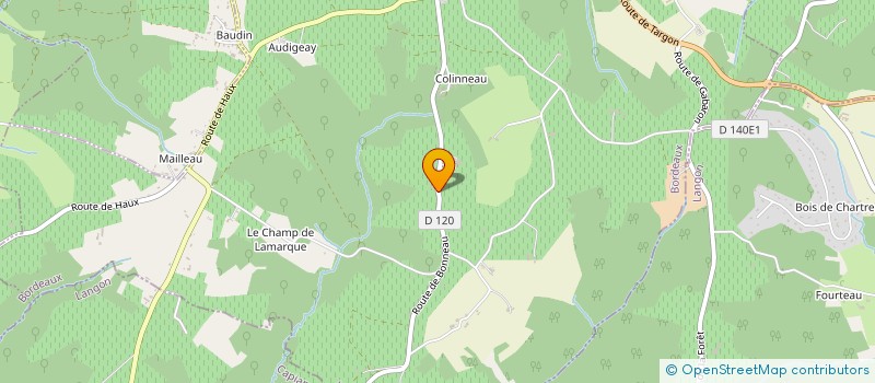 localisation de l'entreprise MONSIEUR CHRISTOPHE NOGUES  LA SAUVE