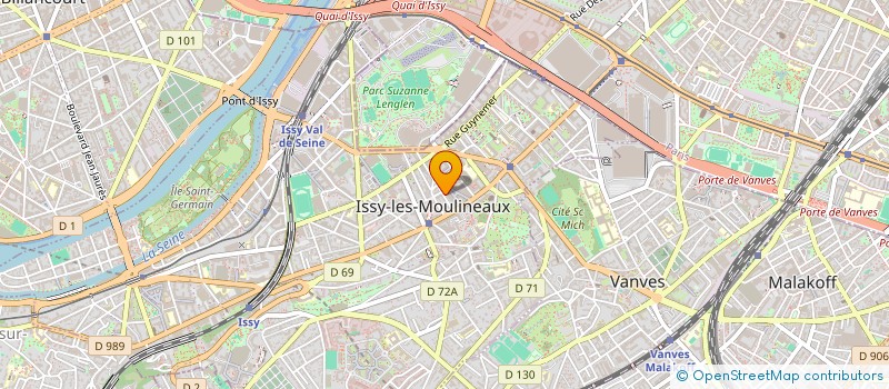 localisation de l'entreprise MONSIEUR CHRISTOPHE NOGUES à ISSY-LES-MOULINEAUX