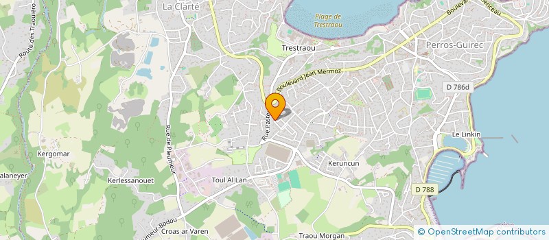 localisation de l'entreprise MONSIEUR CHRISTOPHE NORBERT  PERROS-GUIREC