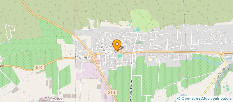 localisation de l'entreprise MONSIEUR CHRISTOPHE NOTO  LA FARE-LES-OLIVIERS