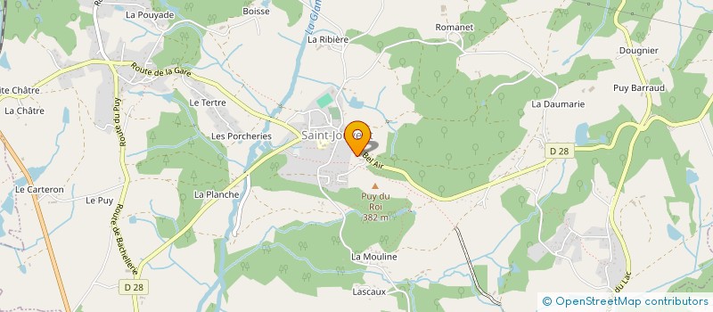 localisation de l'entreprise MONSIEUR CHRISTOPHE NOUHAUD à SAINT-JOUVENT