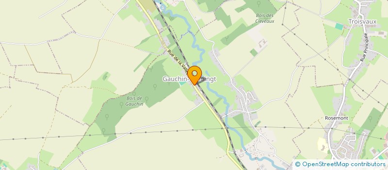 localisation de l'entreprise MONSIEUR CHRISTOPHE NOURRY  GAUCHIN-VERLOINGT