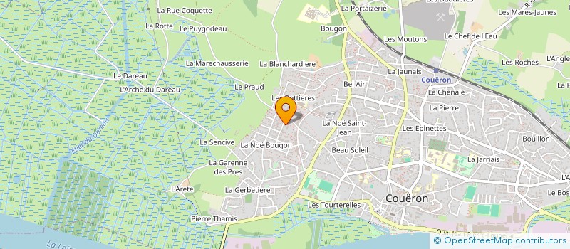 localisation de l'entreprise MONSIEUR CHRISTOPHE NOVAIS OLIVEIRA à COUERON