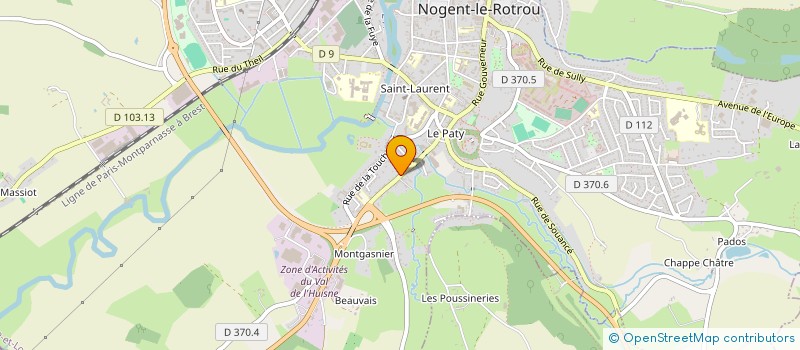 localisation de l'entreprise MONSIEUR CHRISTOPHE NOWAK à NOGENT-LE-ROTROU