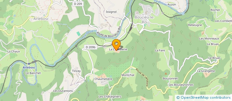 localisation de l'entreprise MONSIEUR CHRISTOPHE NOYERIE à BOUCIEU-LE-ROI