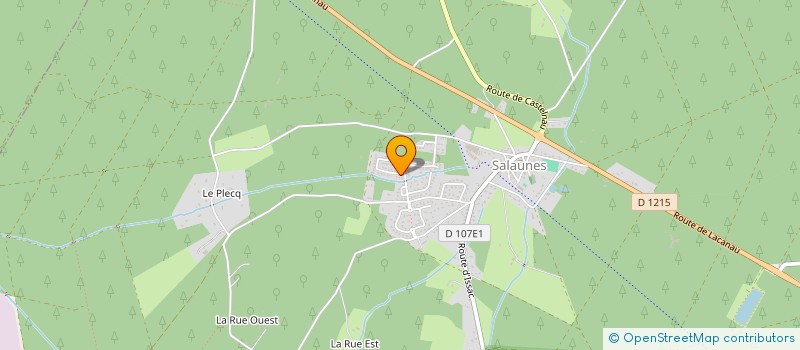 localisation de l'entreprise MONSIEUR CHRISTOPHE NUNES  SALAUNES