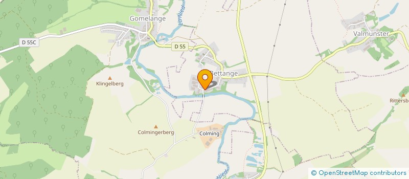 localisation de l'entreprise MONSIEUR CHRISTOPHE NYK  BETTANGE