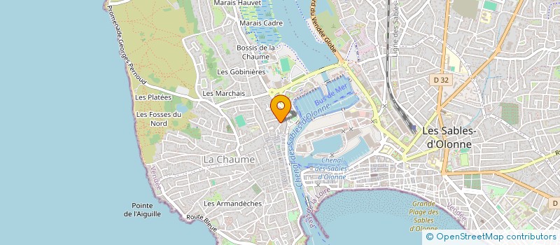 localisation de l'entreprise MONSIEUR CHRISTOPHE OBRECHT à LES SABLES D'OLONNE