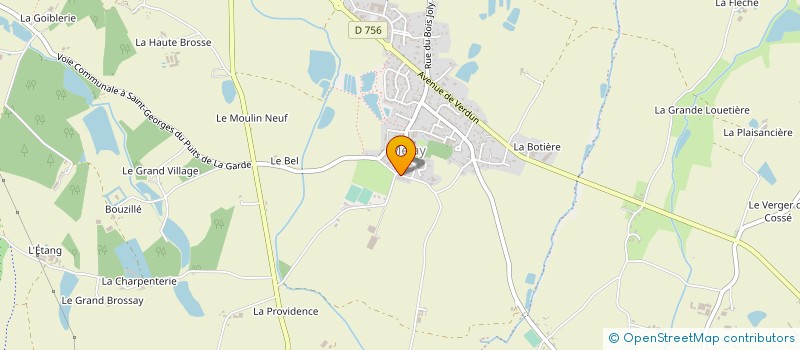 localisation de l'entreprise MONSIEUR CHRISTOPHE OGEREAU  CHEMILLE-EN-ANJOU