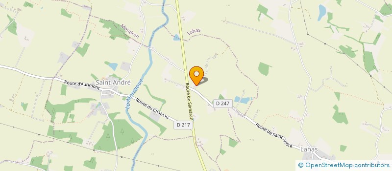 localisation de l'entreprise MONSIEUR CHRISTOPHE OLEON  SAINT-ANDRE