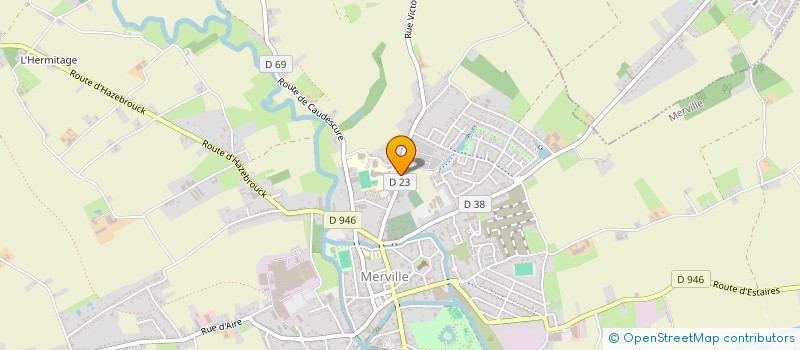 localisation de l'entreprise MONSIEUR CHRISTOPHE OLIVARES à MERVILLE