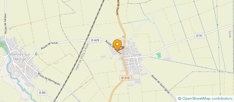 localisation de l'entreprise MONSIEUR CHRISTOPHE OLIVEIRA  SURAT