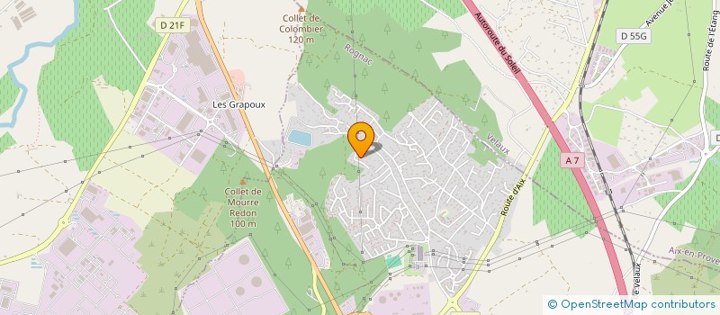 localisation de l'entreprise MONSIEUR CHRISTOPHE OLIVER  ROGNAC