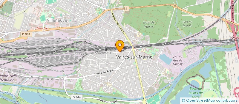 localisation de l'entreprise MONSIEUR CHRISTOPHE OLIVER à VAIRES-SUR-MARNE