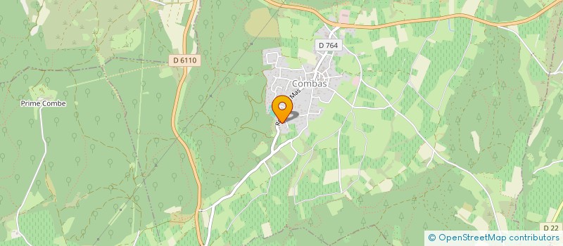 localisation de l'entreprise MONSIEUR CHRISTOPHE OLIVIER  COMBAS