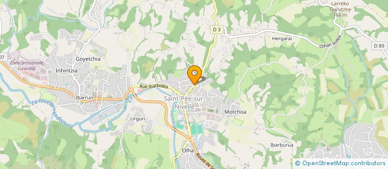 localisation de l'entreprise MONSIEUR CHRISTOPHE ORGUEIL  SAINT-PEE-SUR-NIVELLE