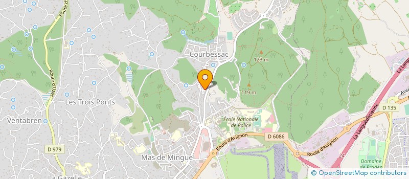 localisation de l'entreprise MONSIEUR CHRISTOPHE ORTEGA  NIMES