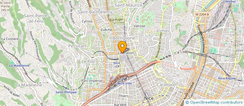 localisation de l'entreprise MONSIEUR CHRISTOPHE PABAN à NICE