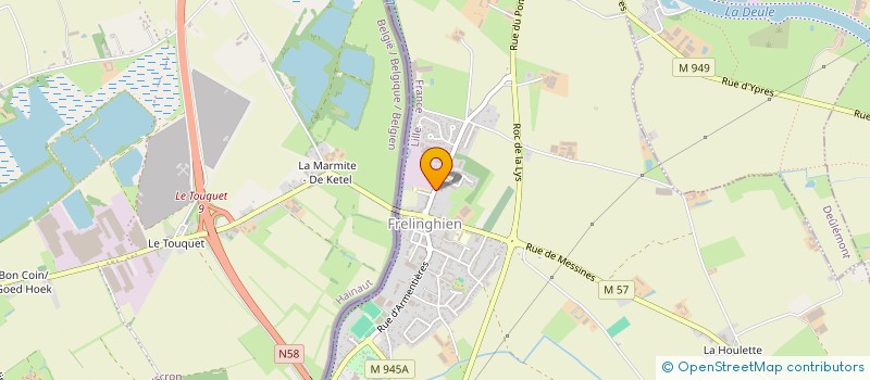 localisation de l'entreprise MONSIEUR CHRISTOPHE PACAUX  FRELINGHIEN