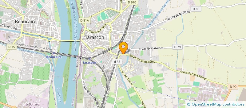 localisation de l'entreprise MONSIEUR CHRISTOPHE PACHECO  TARASCON