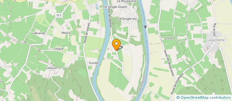 localisation de l'entreprise MONSIEUR CHRISTOPHE PAGES  PUY-L EVEQUE