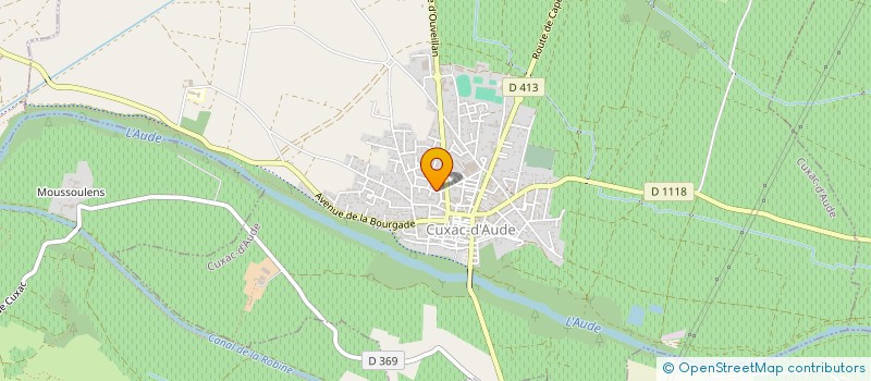 localisation de l'entreprise MONSIEUR CHRISTOPHE PAGNAN  CUXAC-D'AUDE