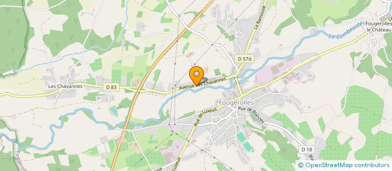 localisation de l'entreprise MONSIEUR CHRISTOPHE PAIGIA à FOUGEROLLES-SAINT-VALBERT