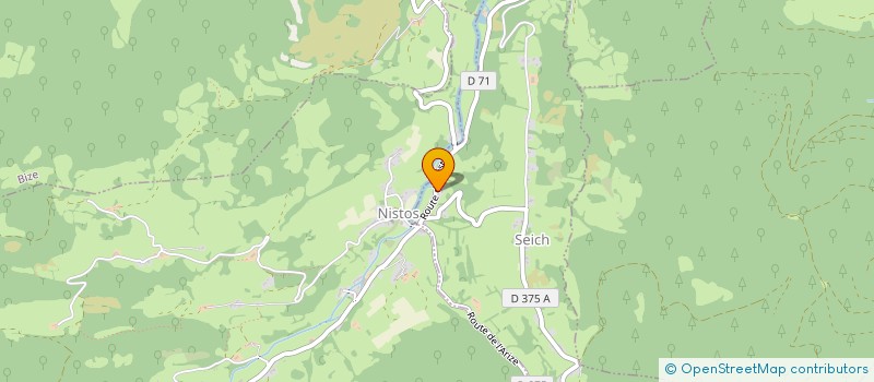 localisation de l'entreprise MONSIEUR CHRISTOPHE PAILHAC  SEICH