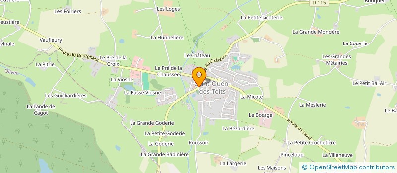 localisation de l'entreprise MONSIEUR CHRISTOPHE PAILLARD à SAINT-BERTHEVIN