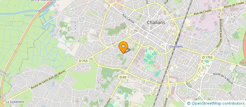 localisation de l'entreprise MONSIEUR CHRISTOPHE PAILLAT à CHALLANS