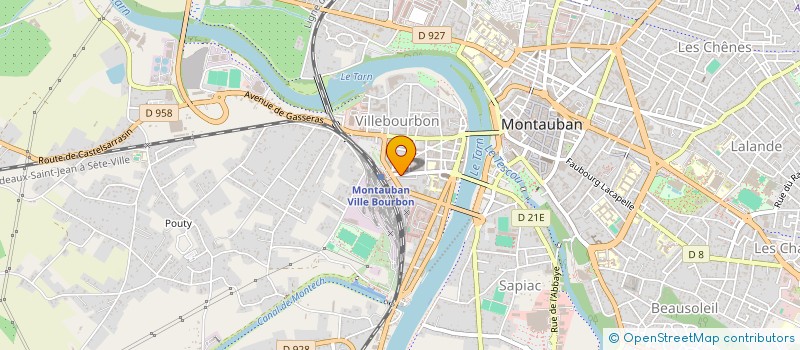 localisation de l'entreprise MONSIEUR CHRISTOPHE PAIN  MONTAUBAN