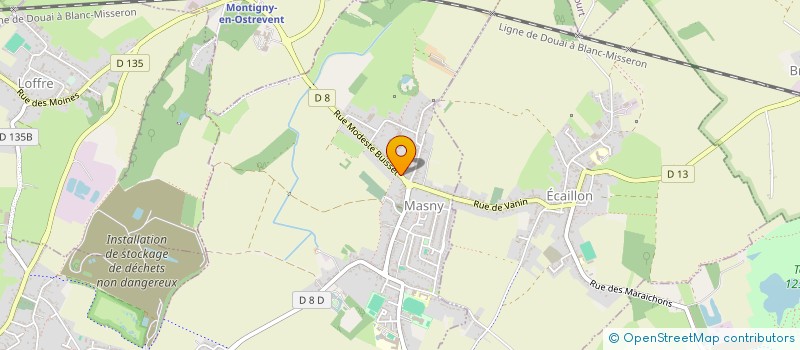 localisation de l'entreprise MONSIEUR CHRISTOPHE PAISSA  MASNY