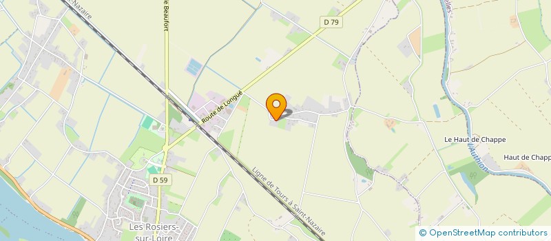 localisation de l'entreprise MONSIEUR CHRISTOPHE PALLUET à GENNES-VAL-DE-LOIRE