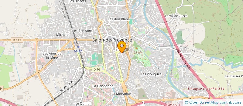 localisation de l'entreprise MONSIEUR CHRISTOPHE PALMA à SALON-DE-PROVENCE