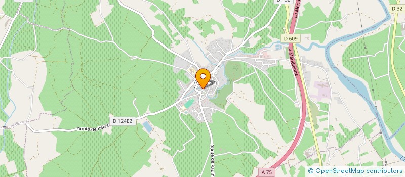 localisation de l'entreprise MONSIEUR CHRISTOPHE PALOT  ASPIRAN