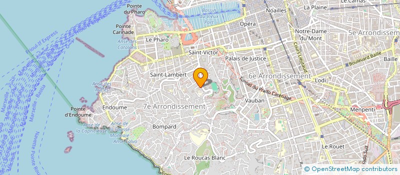 localisation de l'entreprise MONSIEUR CHRISTOPHE PANARIELLO à MARSEILLE