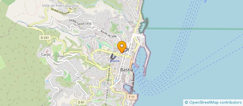 localisation de l'entreprise MONSIEUR CHRISTOPHE PANCIATICI à BASTIA
