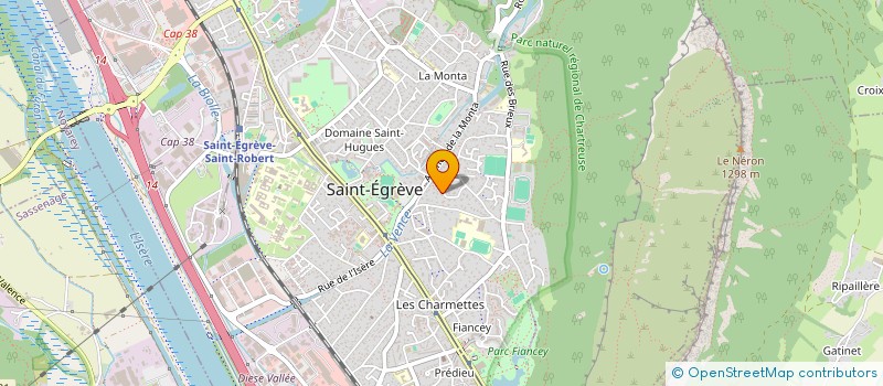 localisation de l'entreprise MONSIEUR CHRISTOPHE PANZARELLA à SAINT-EGREVE