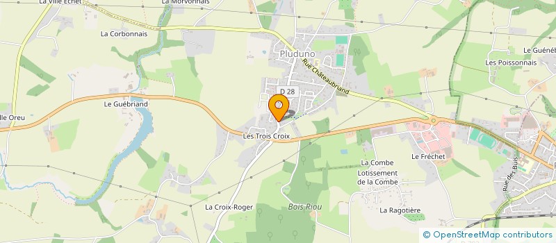 localisation de l'entreprise MONSIEUR CHRISTOPHE PAPEIL à PLUDUNO