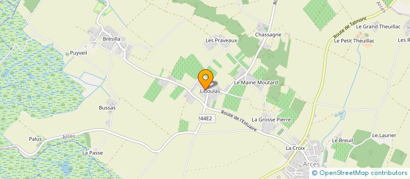 localisation de l'entreprise MONSIEUR CHRISTOPHE PAPIN  ARCES