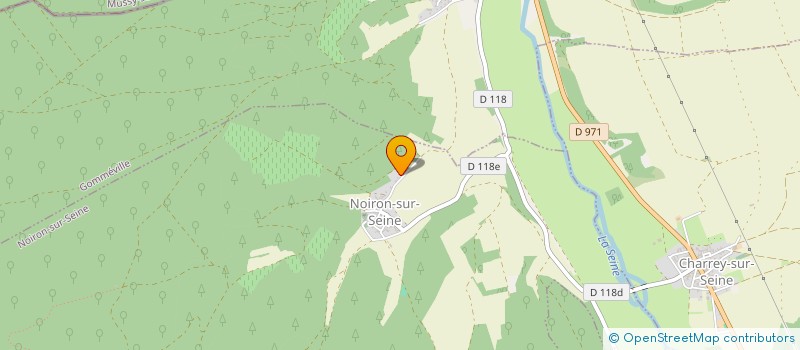 localisation de l'entreprise MONSIEUR CHRISTOPHE PARANKA  NOIRON-SUR-SEINE