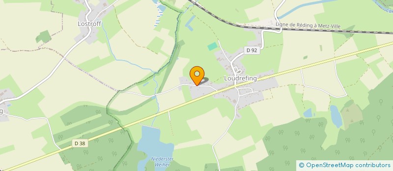 localisation de l'entreprise MONSIEUR CHRISTOPHE PARENTIN  LOUDREFING